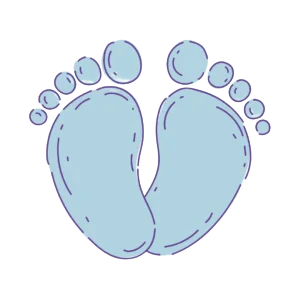 Boy's Feet Icon